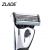 Zlade 4 Blade Shaving Razor For Men With SafeEdge Technology - Titanium and Diamond Coated Blades Made in Germany - 1 Razor Handle + Pack of 4 Cartridges + 1 Free Razor Cap